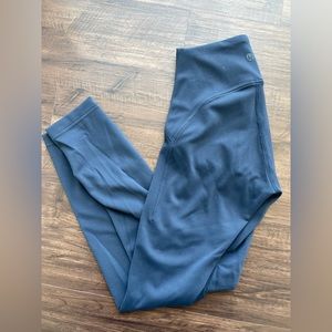 lululemon blue workout leggings